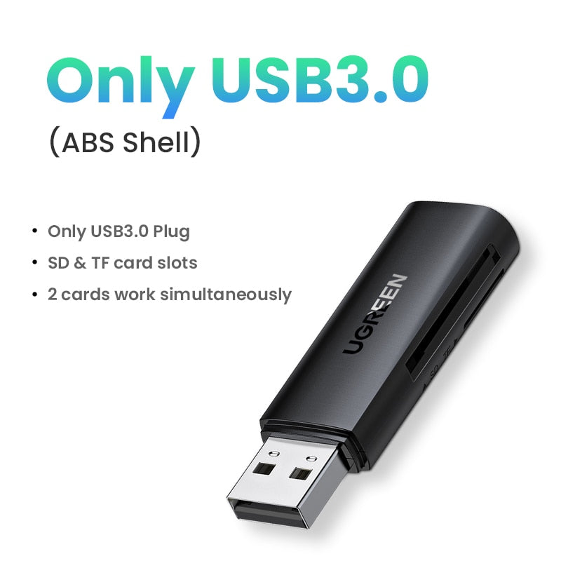 UGREEN Card Reader USB3.0&USB C to SD MicroSD - BestShop