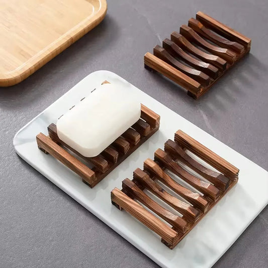 Soap Box Natural Bamboo Bath Soap Holder