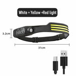 Load image into Gallery viewer, Rechargable Headlamp, Camping Accessories Gear, Waterproof Head Led Lights - BestShop
