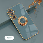Load image into Gallery viewer, Plating Gold Frame Soft Cover For Samsung Galaxy - BestShop