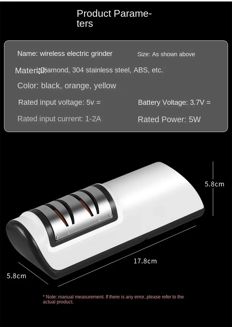 Multifunctional Electric Knife Sharpener