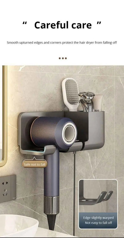 Hair Dryer Storage Rack