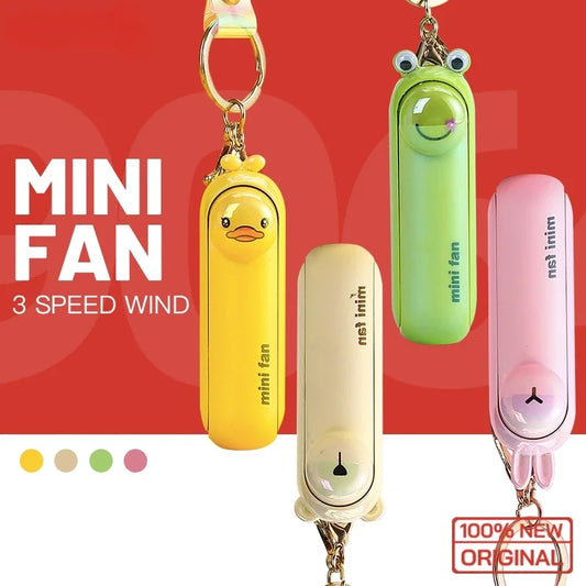 Cute Mini Fan Kipas Portable Hand Fold