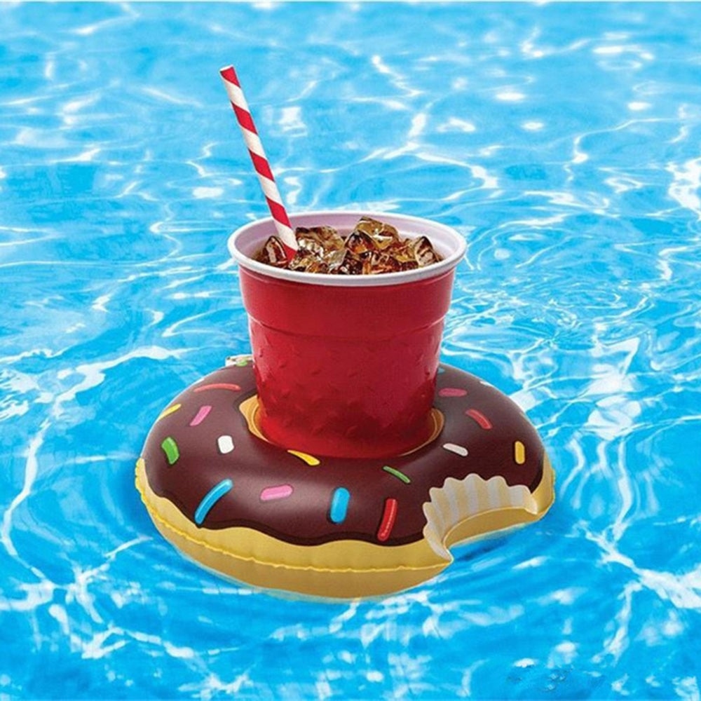 Floating Inflatable Cup Holders Pool Coasters - BestShop