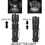 Load image into Gallery viewer, Swivel U Ring Flashlight Work Backpack Lamp
