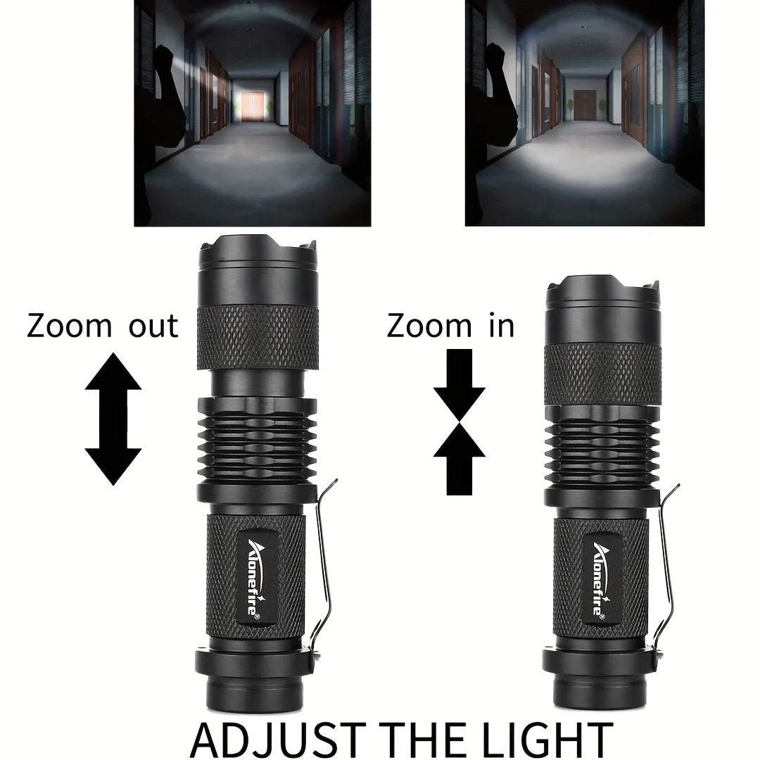 Swivel U Ring Flashlight Work Backpack Lamp