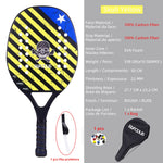 Load image into Gallery viewer, High Quality 3K Carbon and Glass Fiber Beach Tennis Racket - BestShop