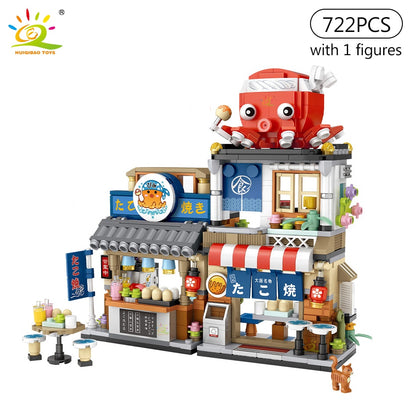 HUIQIBAO City Mini Chinese Street View Grocery Store - BestShop