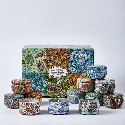 Obisesio 12pc Scented Candles Set