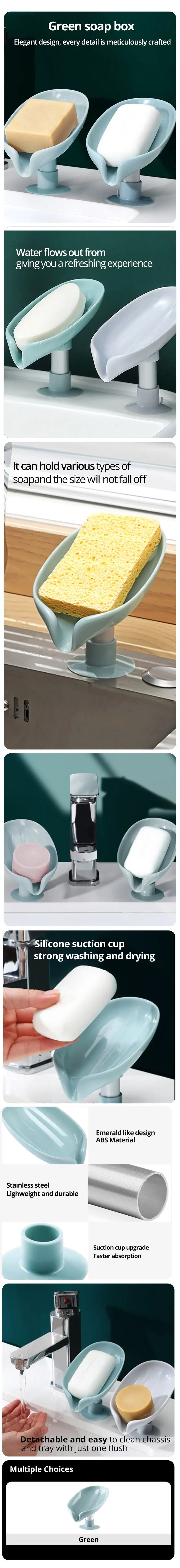Soap Box Creative Draining Soap Storage Rack