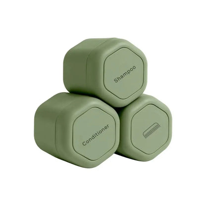 3Pcs Portable Magnetic Cosmetic Dispenser