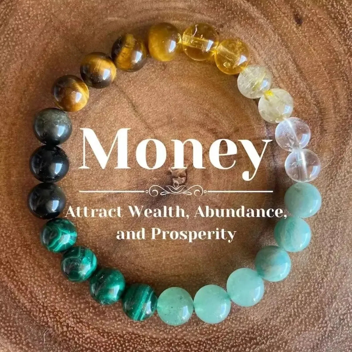 Energy Crystal Gemstone Bracelet