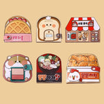 Load image into Gallery viewer, Paper Waffle Quiet Colorful Bread Cartoon Book
