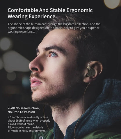 KZ ZSN PRO Hybrid In-Ear Earphones