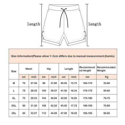 Camo Running Shorts Men Gym Sports Shorts - BestShop