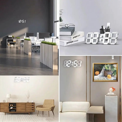 3D LED Digital Clock