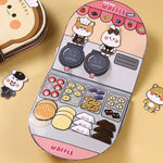 Load image into Gallery viewer, Paper Waffle Quiet Colorful Bread Cartoon Book
