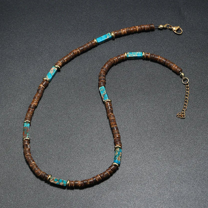Vintage Bohemian Summer Necklace Ethnic Style