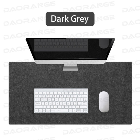 Wool Felt Mouse Pad Office Computer Desk Protector Mat - BestShop
