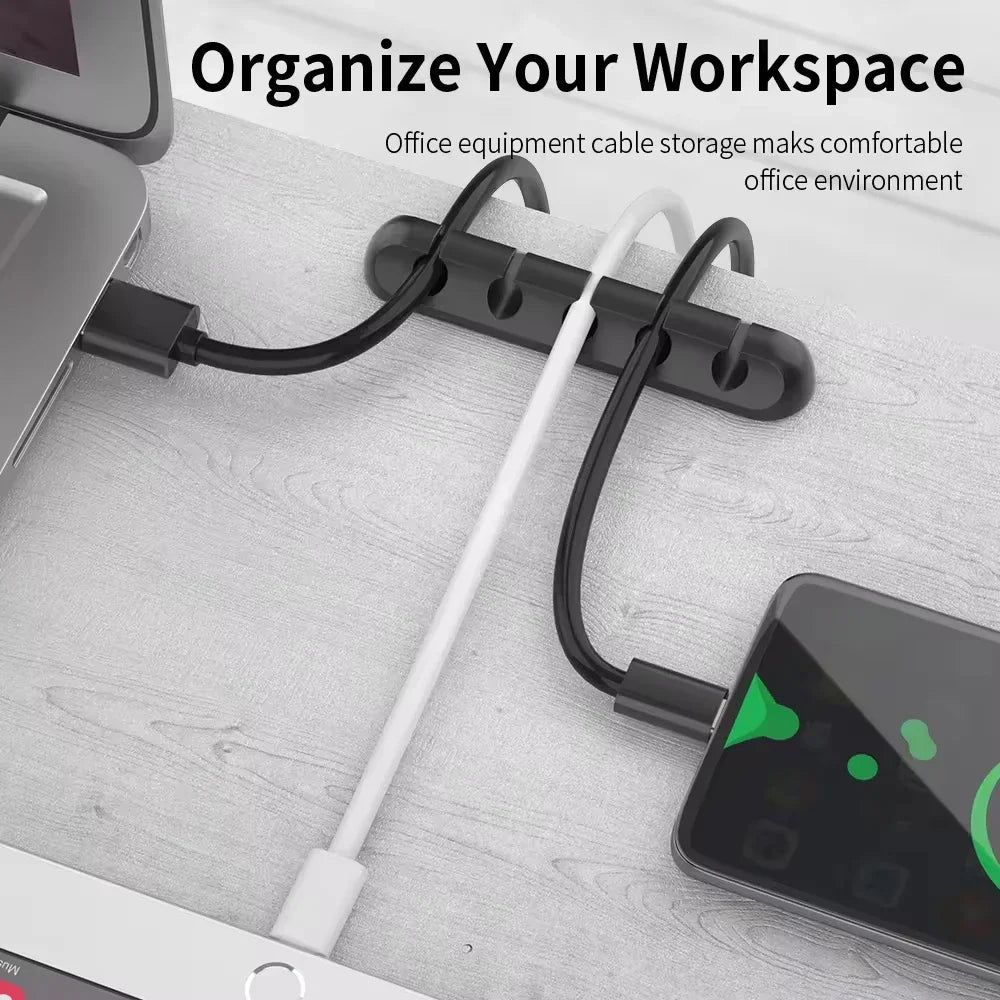 Adhesive Cable Holder Clips
