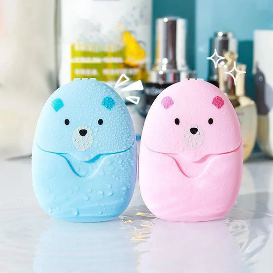 50pcs Water-Soluble Paper Soap Sheets