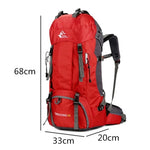 Load image into Gallery viewer, 60L Outdoor Backpack Camping Climbing - BestShop
