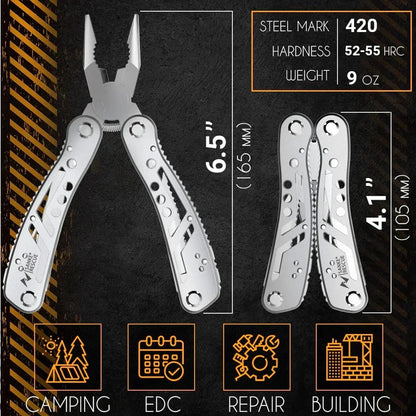 24-in-1 Multitool Pliers for All Adventures