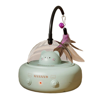 Intelligent Cat Toy with Red Dot Laser