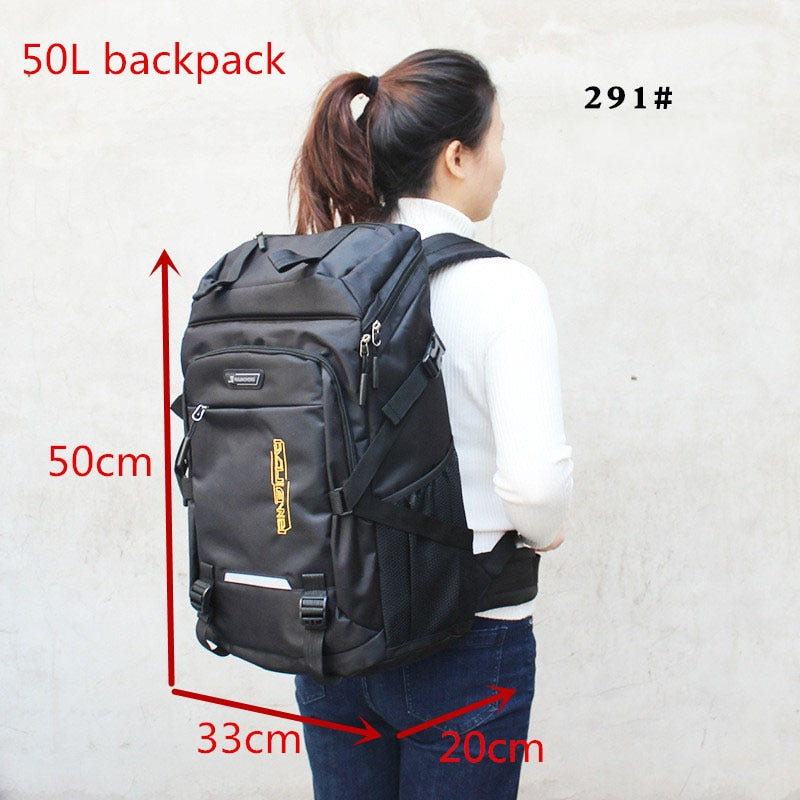 80L 50L Outdoor Backpack Climbing Travel Backpack - BestShop