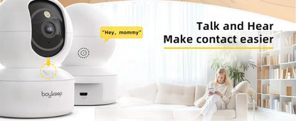BoyKeep 3MP 5G/2.4GHz WiFi Indoor Camera
