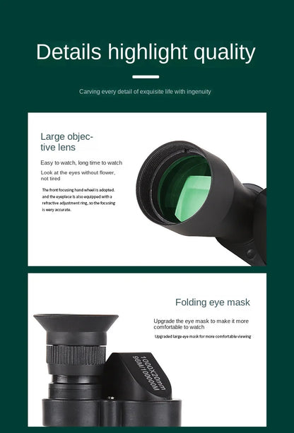 Portable High-Definition Monocular Telescope