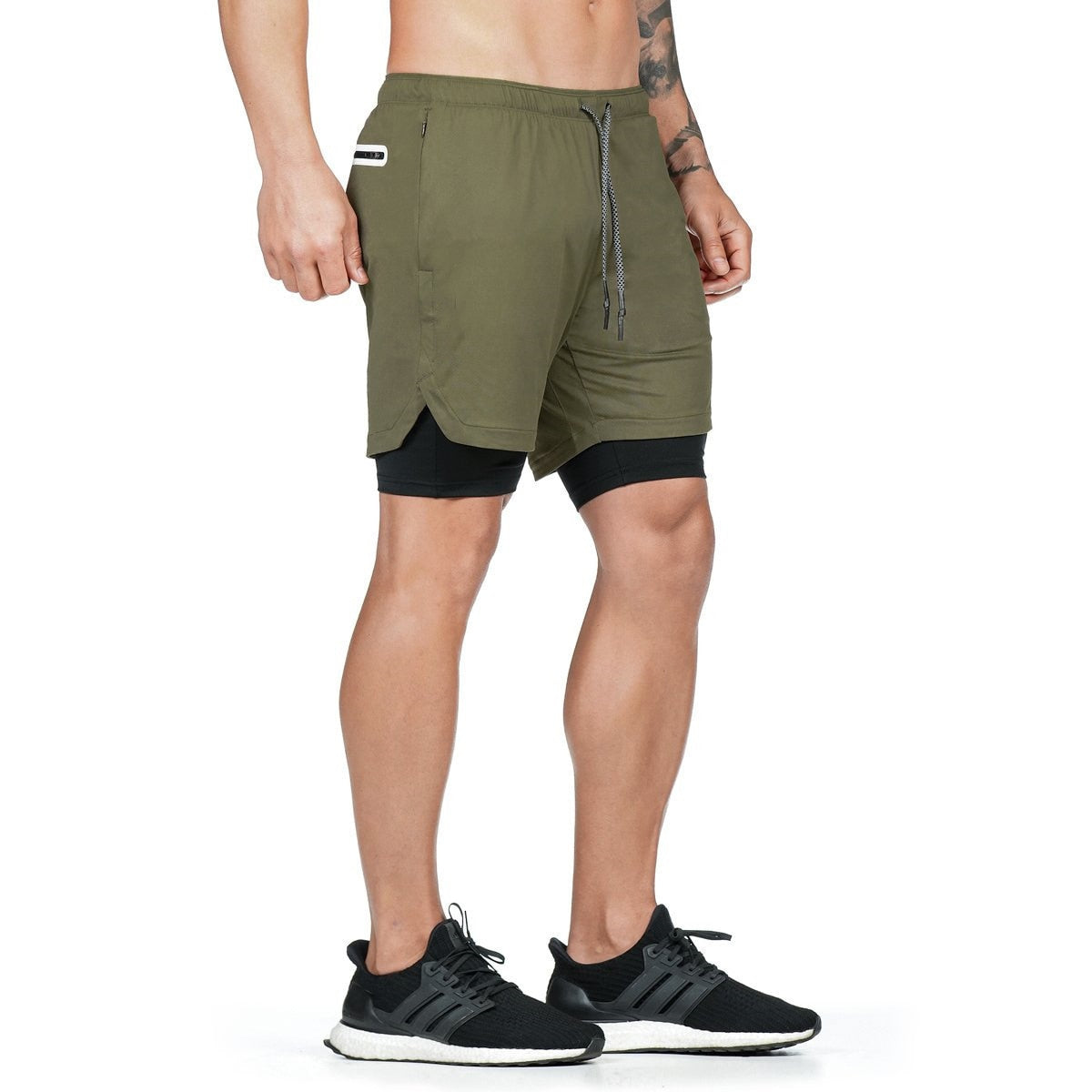 Camo Running Shorts Men Gym Sports Shorts - BestShop