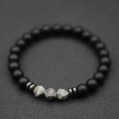 Fashion Men’s Natural Stone Bracelet