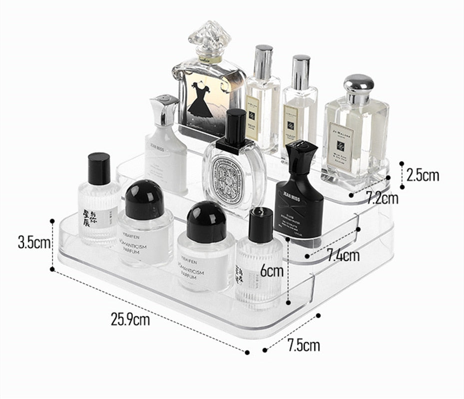 Desktop Perfume Shelf Bathroom Makeup Organizer - BestShop