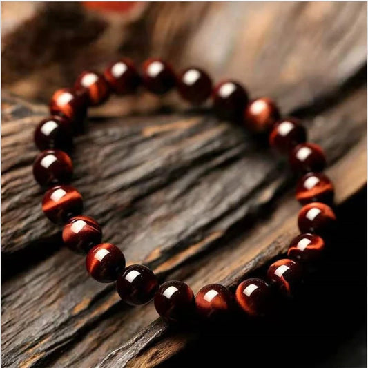 Obsidian Beaded Bracelet