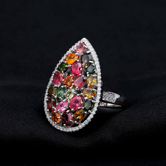 Natural Tourmaline Ring