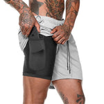 Load image into Gallery viewer, Men Running Shorts Summer Sportswear Double-deck Short Pant - BestShop
