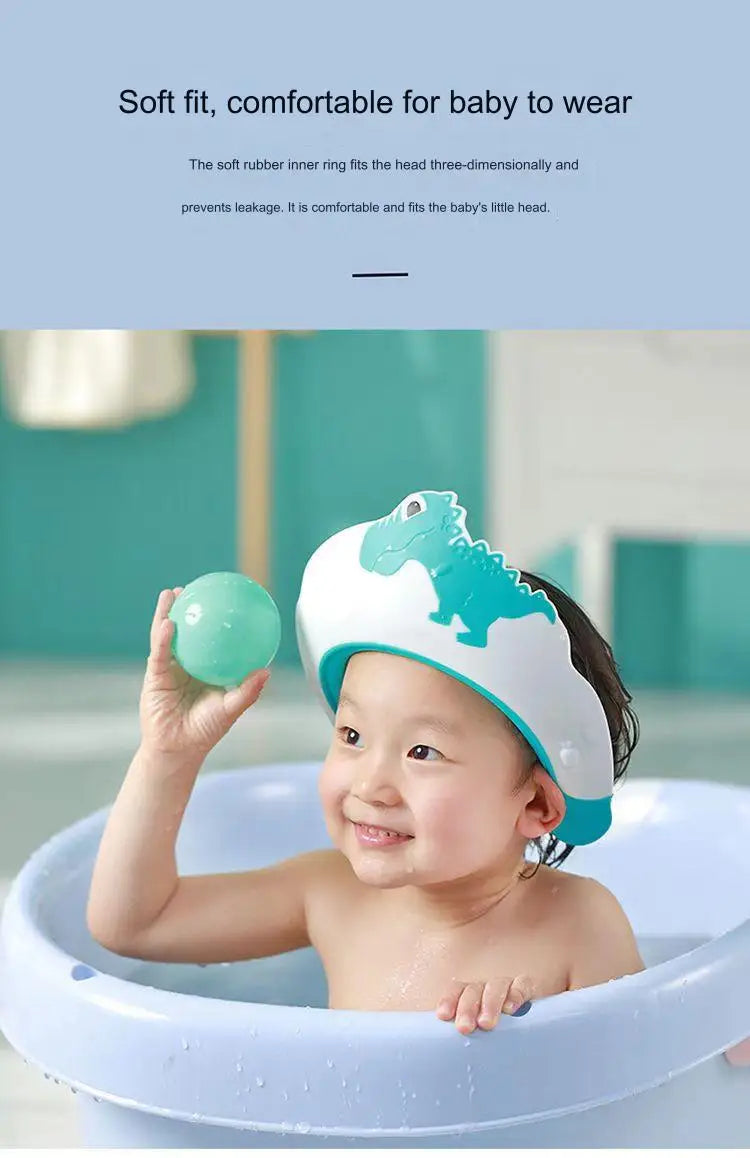 Adjustable Size Children Shampoo Cap