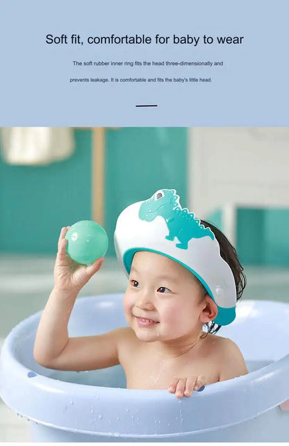Adjustable Size Children Shampoo Cap