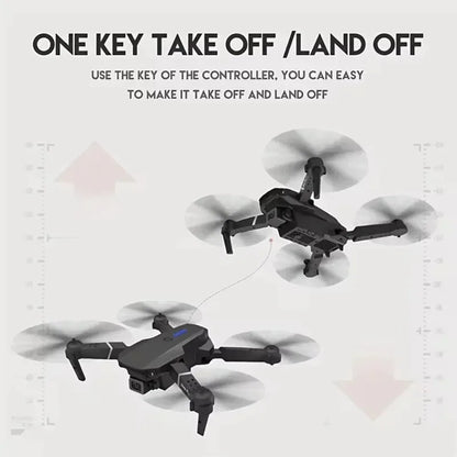 E88Pro Foldable RC Drone 4K/1080P HD Cam