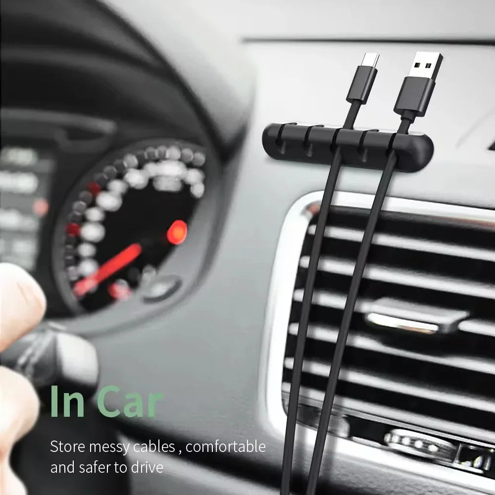 Adhesive Cable Holder Clips