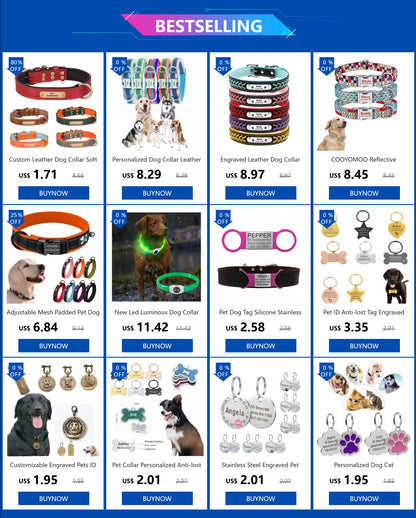 Durable Tactical Dog Collar and Leash