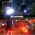 Load image into Gallery viewer, Cycling Bicycle Front Rear Light Set - BestShop