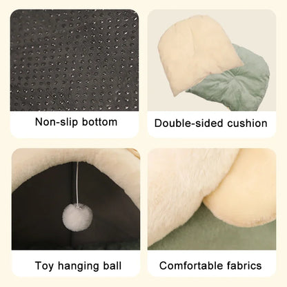 Washable pet lounger cushions