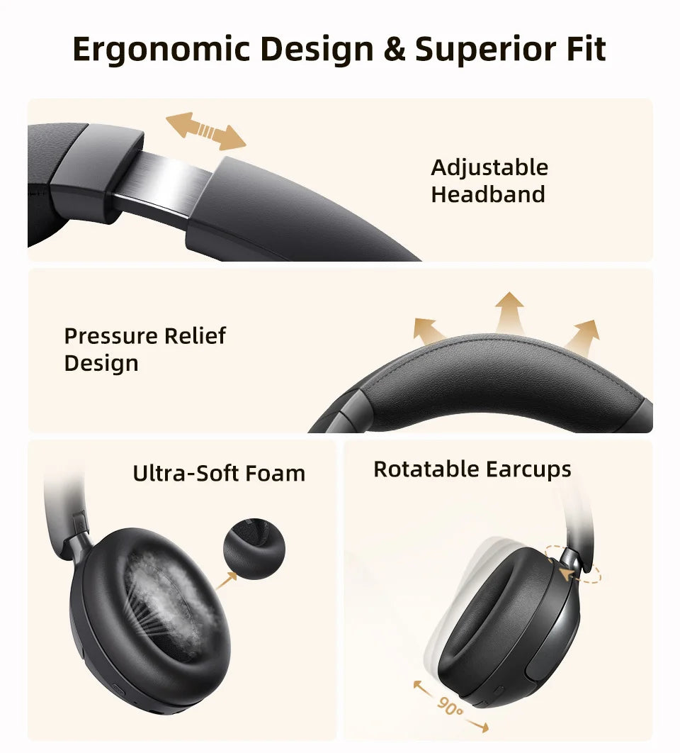 QCY H3 Pro ANC Wireless Headphone