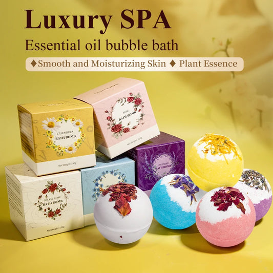 Bath Bomb Set Moisturizing Peeling Bath Ball