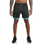 Load image into Gallery viewer, Men Running Shorts Summer Sportswear Double-deck Short Pant - BestShop
