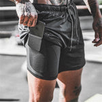 Load image into Gallery viewer, Men Running Shorts Summer Sportswear Double-deck Short Pant - BestShop
