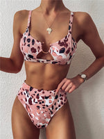 Load image into Gallery viewer, Snake Print Micro High-Waist Bikini - BestShop
