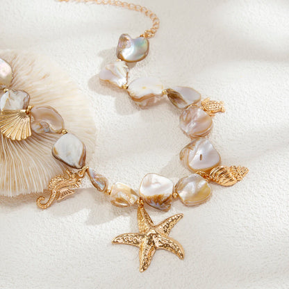 Bohemian Irregular Chain Necklace